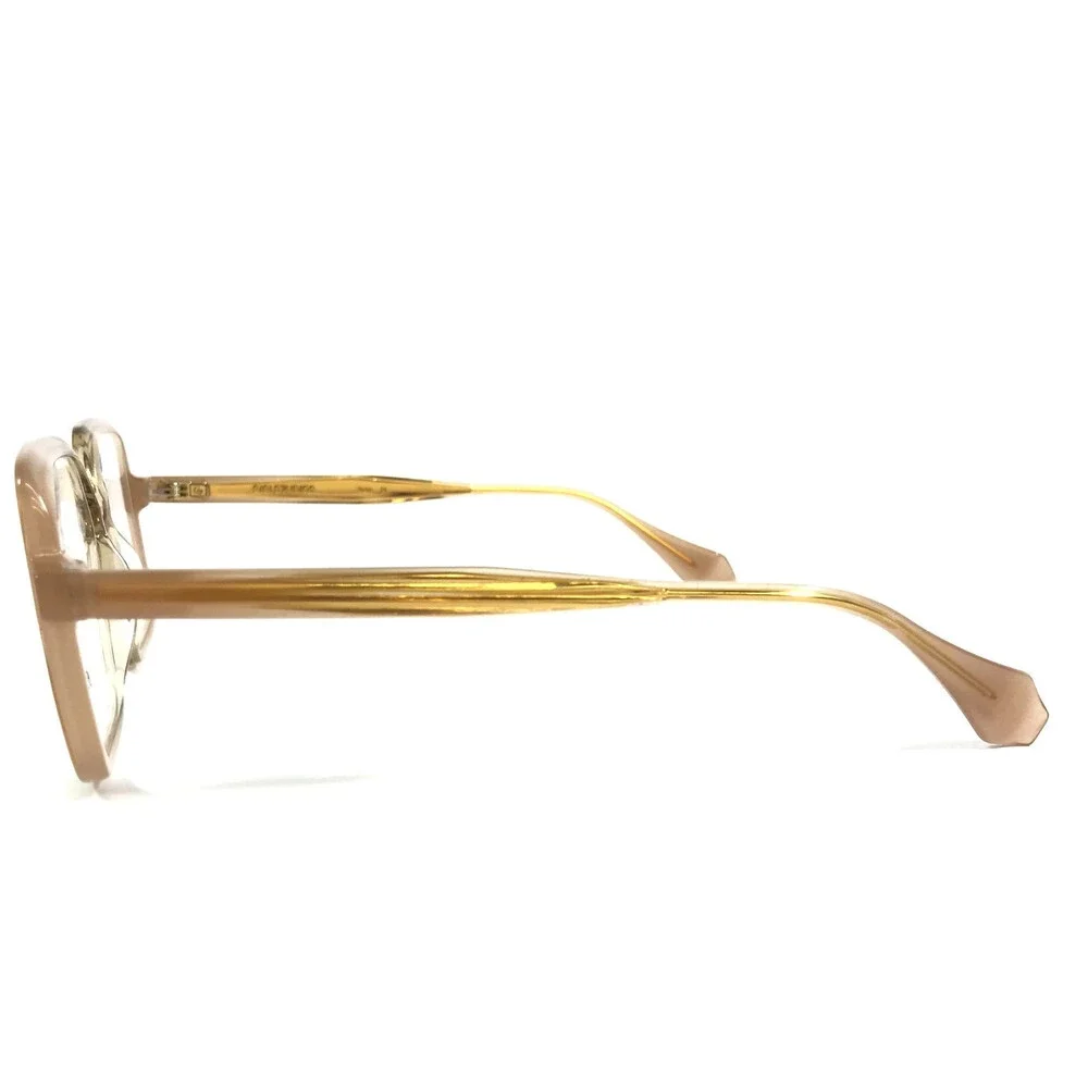 Gigi Studios Eyeglasses Frames ANGELICA 6970/S Nude Yellow Fade Square 52-15-140